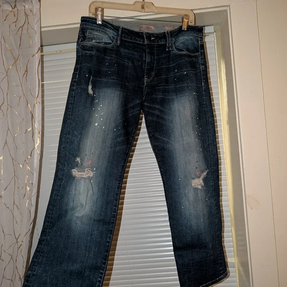 Guess Dark Wash Italian Style Straight Legged Jeans - Picture 1 of 4